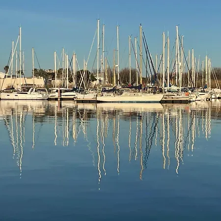 - Les Pieds Dans L'eau Agreable En Toutes Saisons 4 Couchages - Climatisation - Parking Prive - Piscine Sur - Vue Magnifique Et Rare - Situation Optimum - Les Argonautes - Ile Des Pecheurs - Cap D'agde 아그